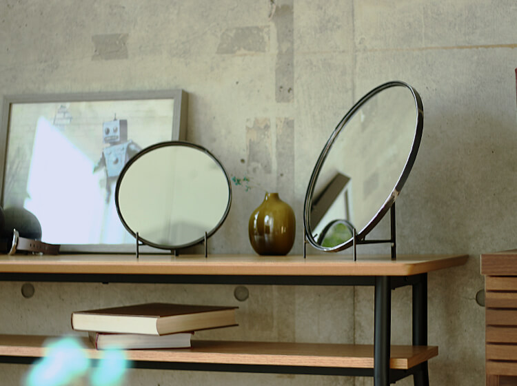 楽天市場】Round Mirror L ミラー 鏡 壁掛け インテリア ウォール