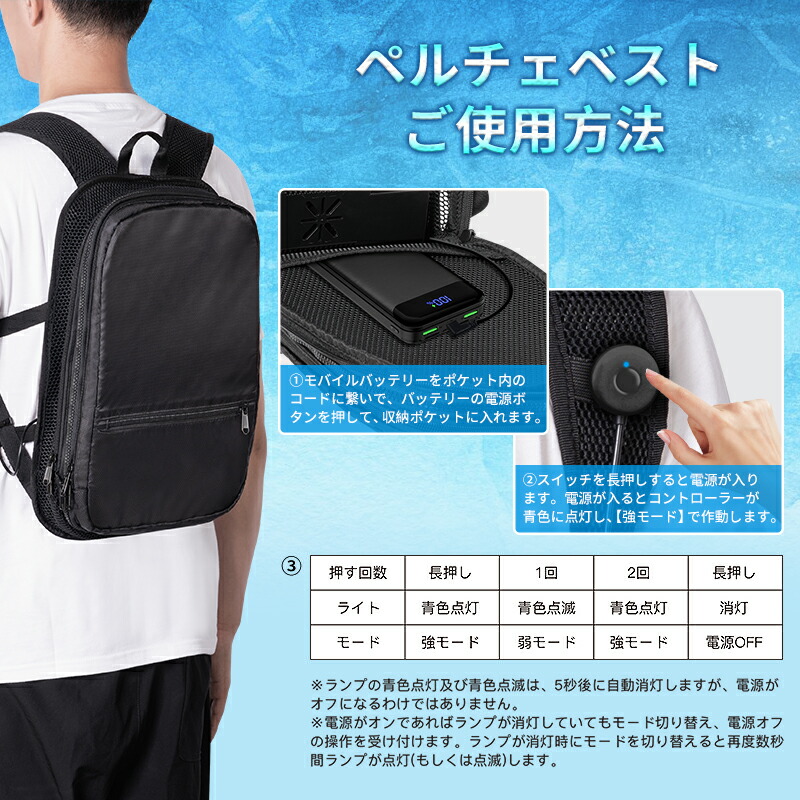 楽天市場】【2025新登場】冷却ベスト 水冷ベスト ペルチェ素子採用