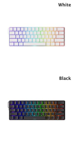 楽天市場】【国内正規品】 MonsGeek FUN60 Ultra SP 英語配列 有線 HE