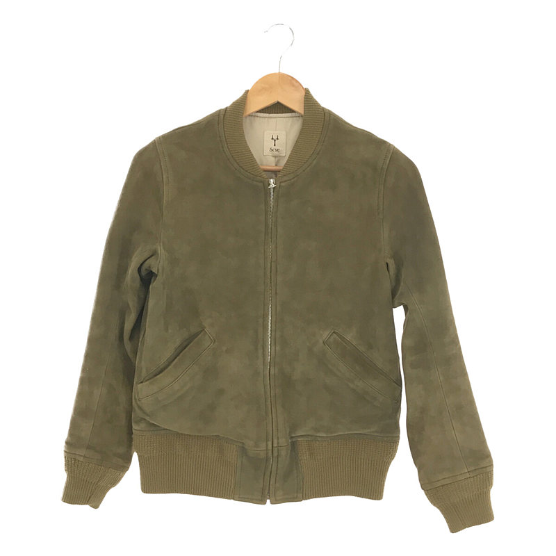楽天市場】SCYE / サイ | ラムスエード MA-1 ボマー ジャケット | 38
