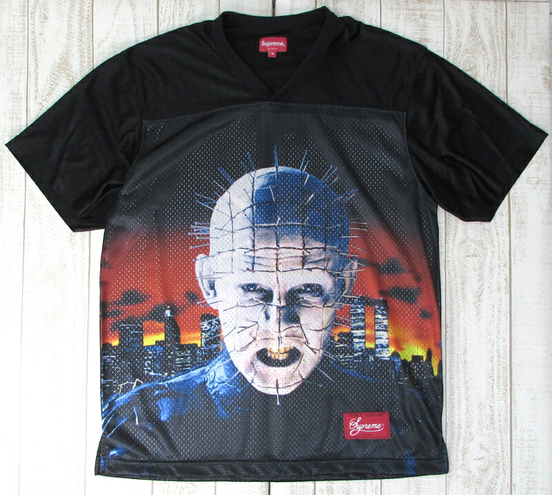 楽天市場】【中古】Supreme × Hellraiser 18SS Football Jersey