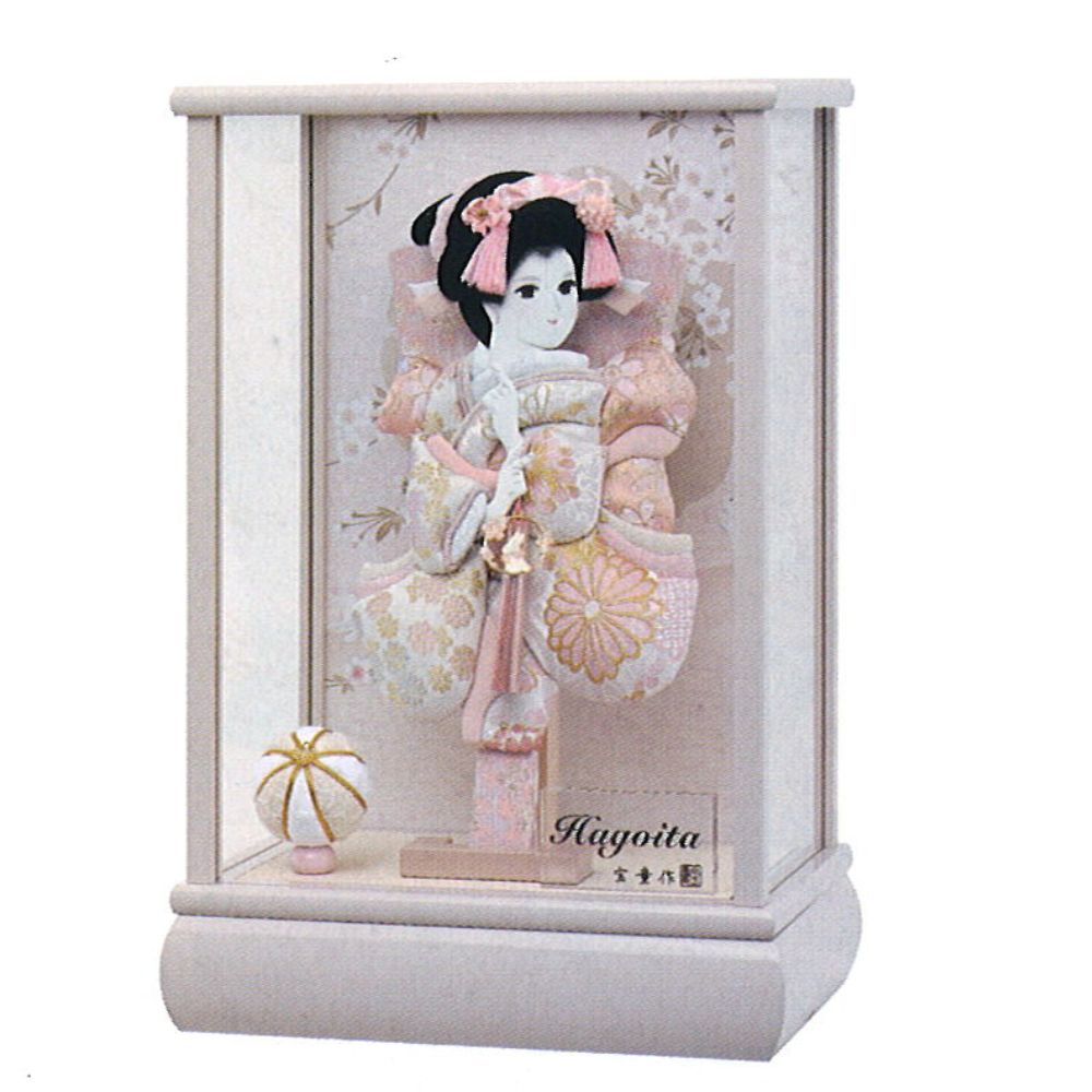 楽天市場】羽子板 宝童作 ガラスケース 羽子板飾り うさぎ爛漫 (カブセ