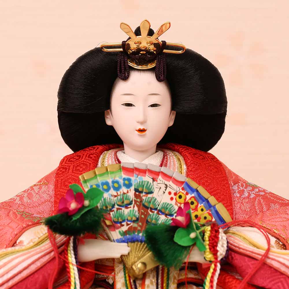 楽天市場】雛人形 ひな人形 おしゃれ 親王飾り 吉徳大光 人形は顔が