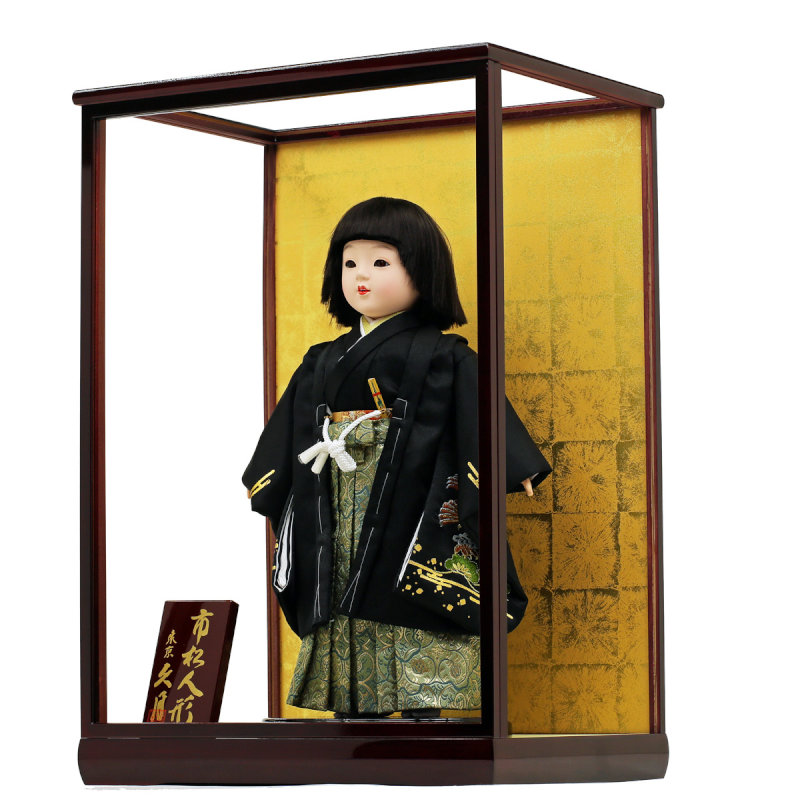 楽天市場】雛人形 ひな人形 久月作 市松人形 男の子市松人形 初節句