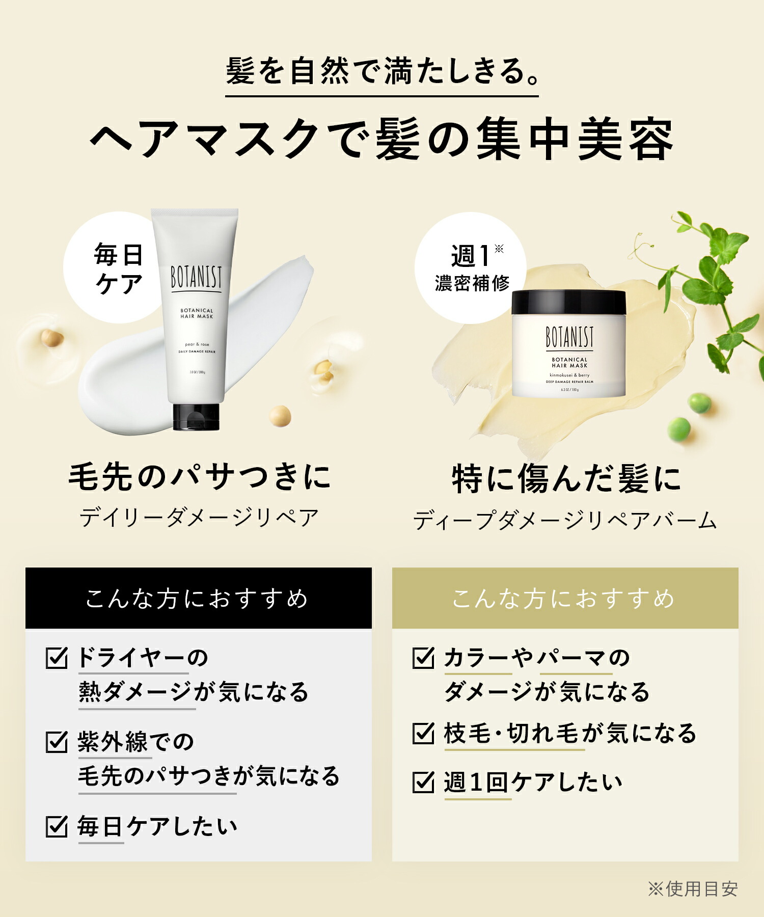 楽天市場】3/4 15時〜≪おトクなクーポン対象≫ 【BOTANIST ヘアマスク