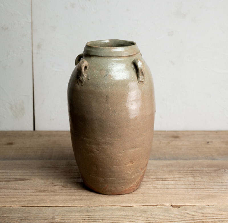 楽天市場】骨董○越州窯青磁四耳瓶○中国古玩 | 発掘品 | 唐時代頃-7