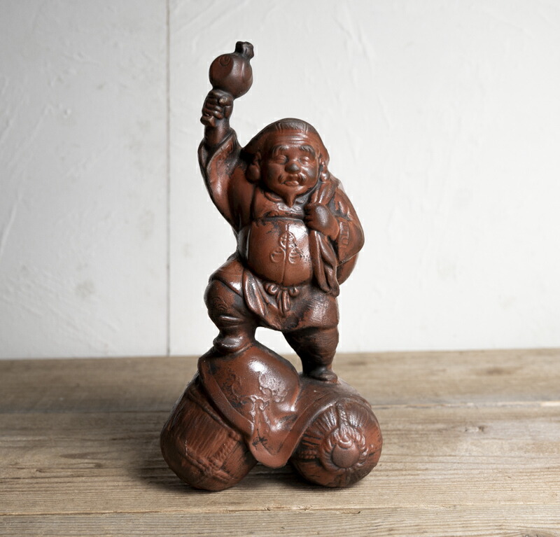 楽天市場】骨董○備前焼大黒天置物○七福神 | 明治時代頃-19世紀頃