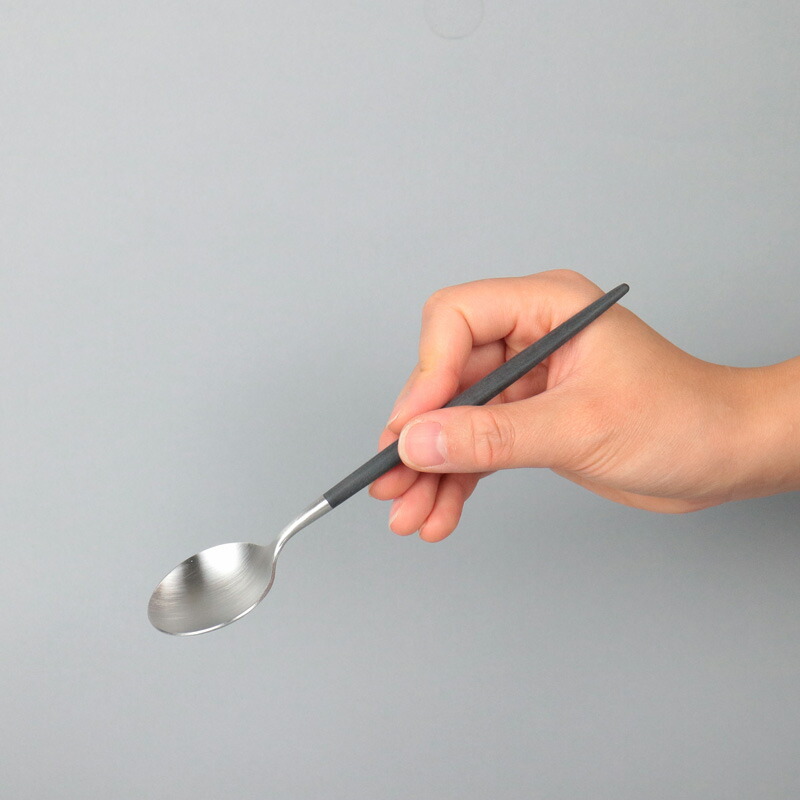 楽天市場】クチポール GOA ブラックシルバー デザートスプーン 正規品