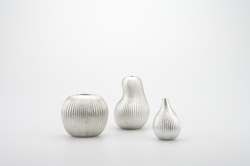 楽天市場】フラワーベース suzu りんご 能作錫 nousaku のうさく 金属