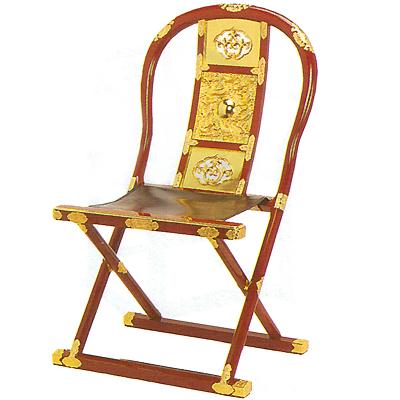 曲録きょくりょく仏前椅子　寺院用 楽天市場】回転式曲録 明光 黒塗面金 回転式椅子 寺院用椅子 仏具 法要