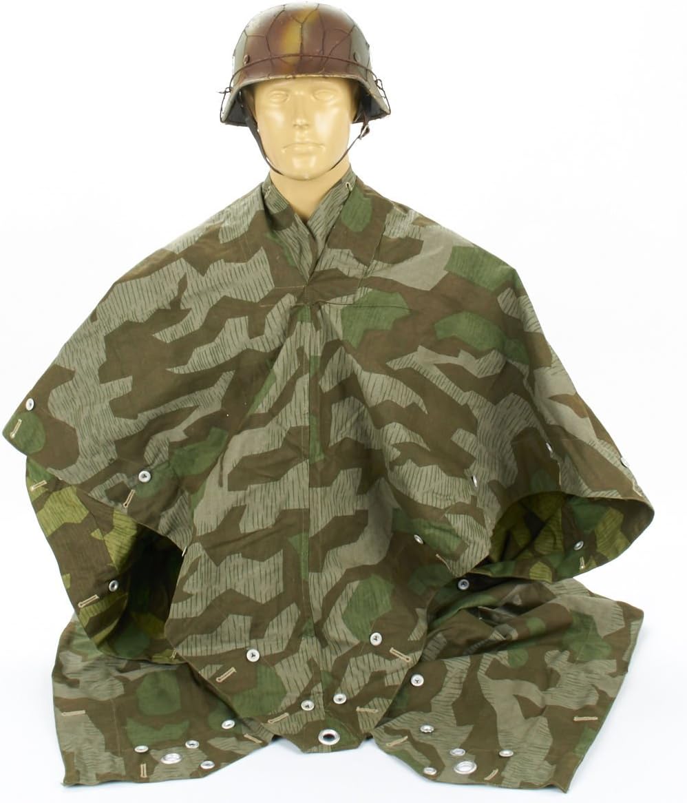 楽天市場】ドイツ軍 迷彩 スプリンターパターン ポンチョ テント