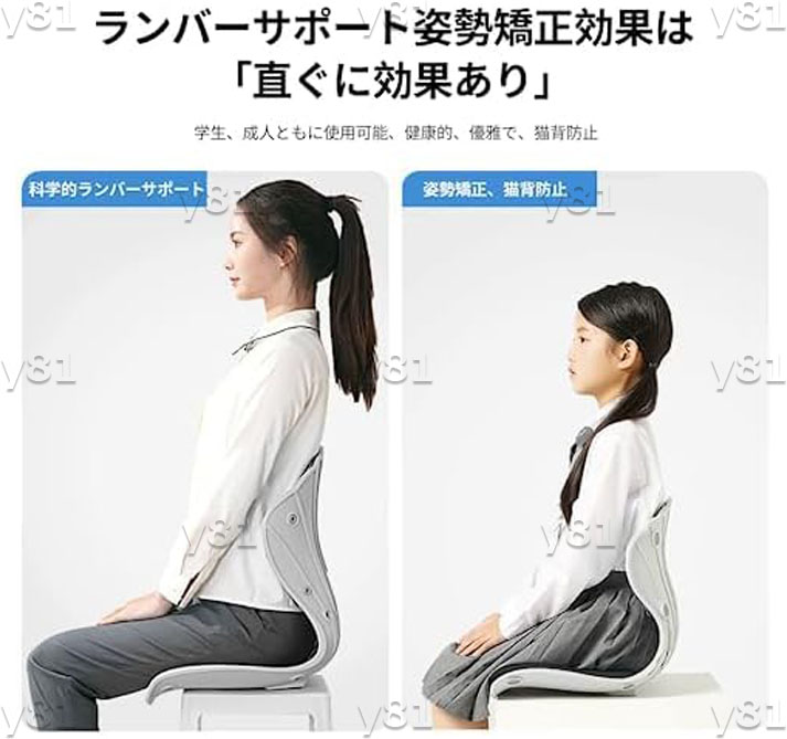 楽天市場】姿勢矯正 椅子 【2024最新バージョン】骨盤から腰をサポート
