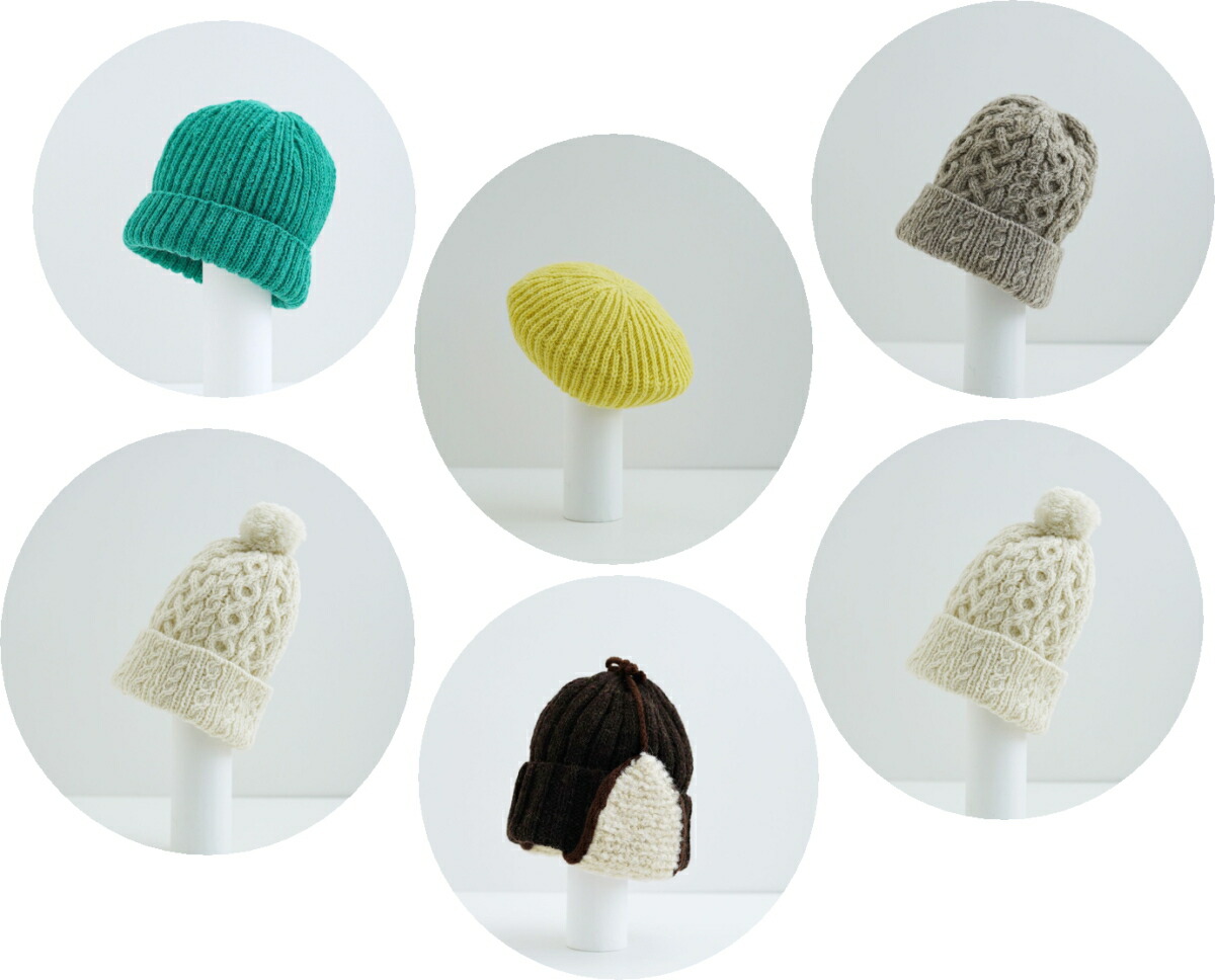 楽天市場】IB03【ダルマ】Item Book vol.3 Knit cap -Kniting patterns