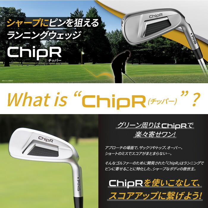 楽天市場】2022 PING ピン ChipR(チッパー) : コトブキゴルフKG−NET