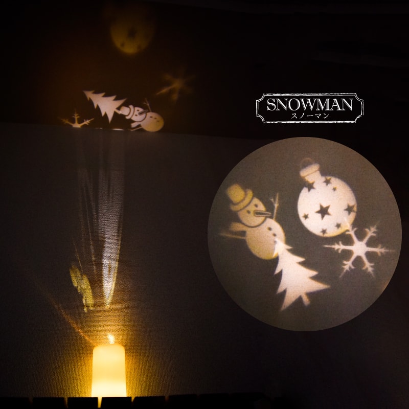 楽天市場】Lufine ルフィネ LEDキャンドル 投影キャンドル lufine007