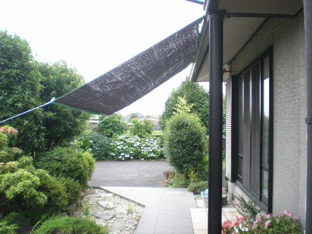 楽天市場】【☆ﾎﾟｲﾝﾄ10倍☆】オーニング用ネット 遮光ネット 2m × 4m