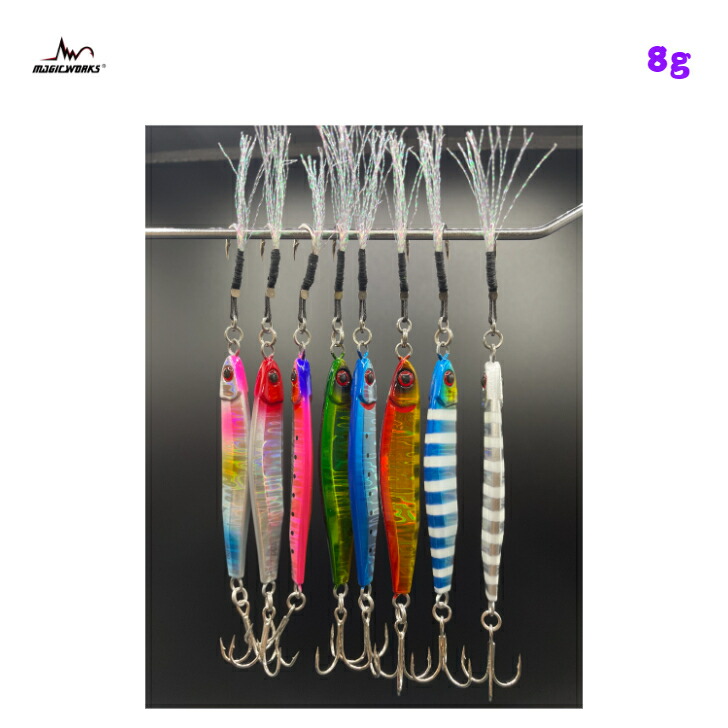 楽天市場】8g メタルジグ セットの通販