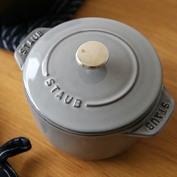 楽天市場】staub(ストウブ） ラ・ココット de GOHAN S ホーロー鍋12cm