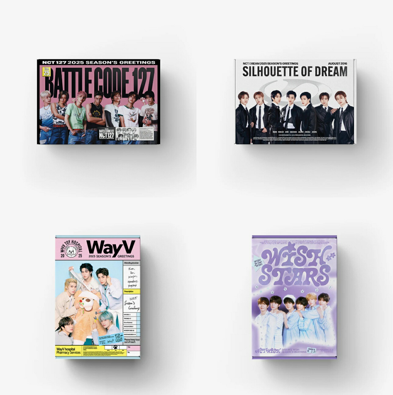 楽天市場】NCT 127 / DREAM / WayV / WISH - 2025 Season's Greetings