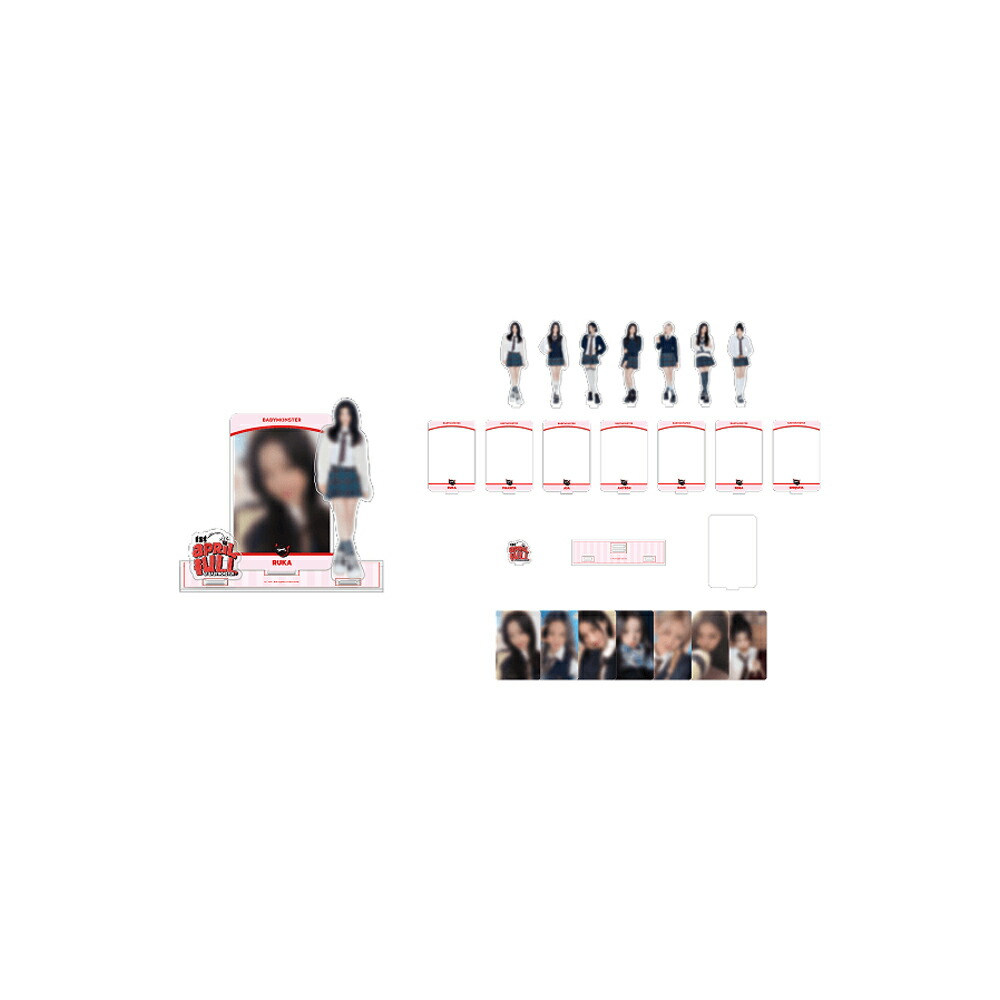 楽天市場】BABYMONSTER ACRYLIC STAND + SELFIE PHOTOCARD SET / 1ST