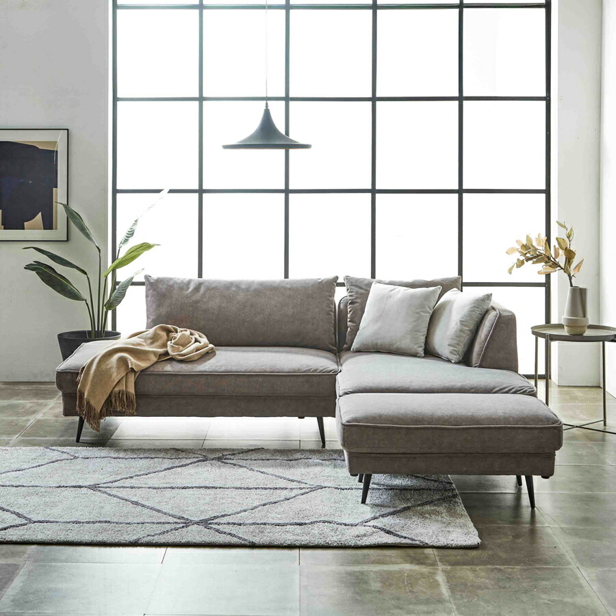 楽天市場】5日限定8％offクーポン ソファ カウチソファ 3人掛け 脚付