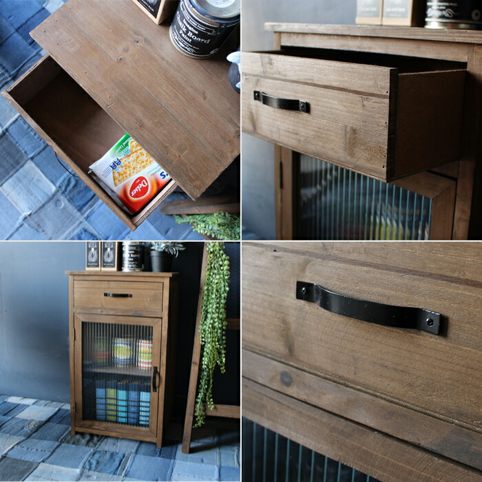 楽天市場】キャビネット 幅40 チェスト 棚 アンティーク調 収納棚 天然