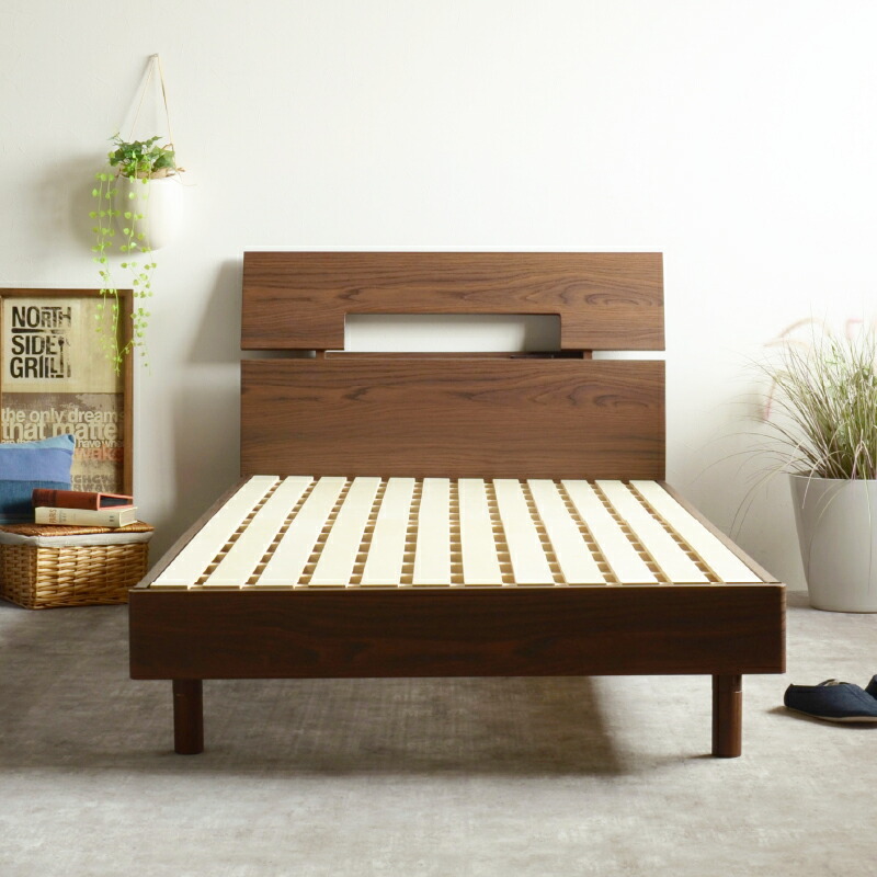 楽天市場】【公式】ベッドフレーム シングル セミダブル ダブル ベッド