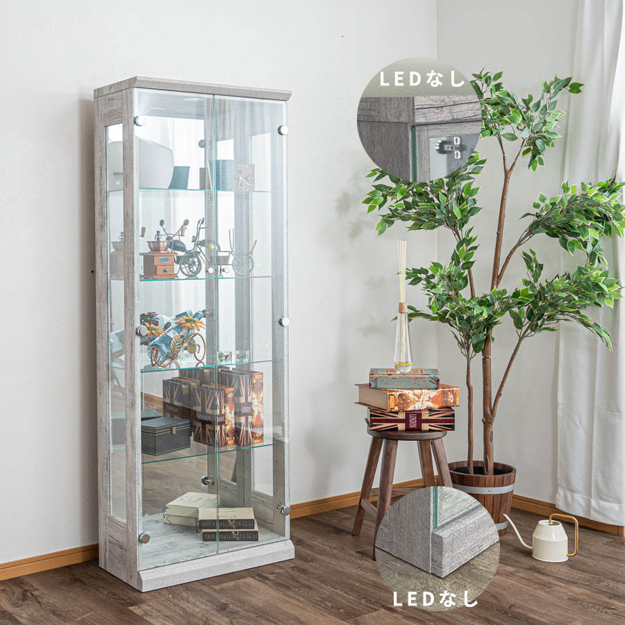 楽天市場】コレクションケース ガラス ハイタイプ 縦型 ディスプレイ