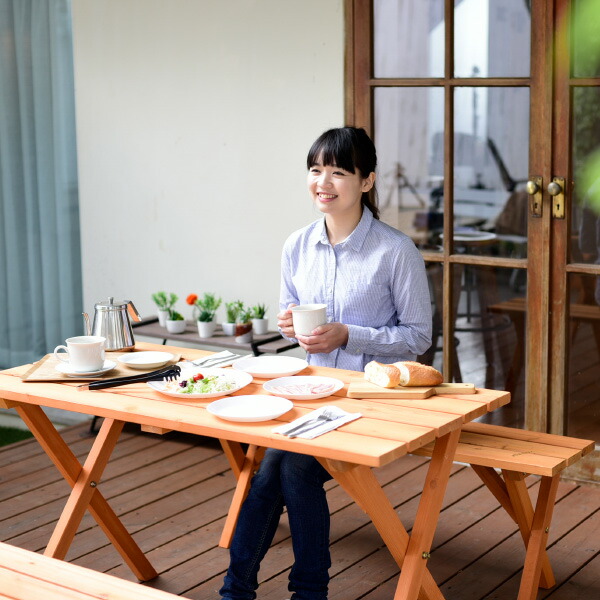 楽天市場】ガーデン テーブル セット 3点セット 選べるテーブル2種類