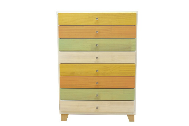 楽天市場】チェスト カラフル 幅60cm タンス クローゼット カラフル