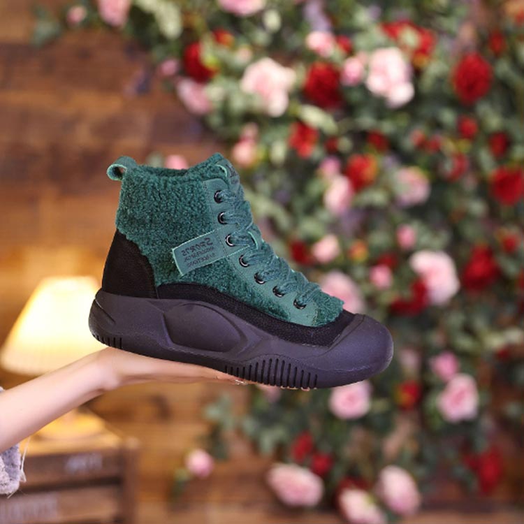 楽天市場】ボア スニーカー レディース スニーカーブーツ スノーブーツ