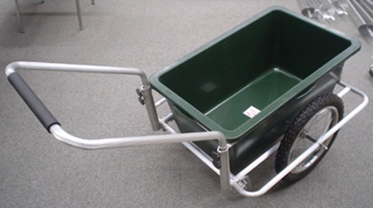 楽天市場】リヤカー コンパクトサイズ「リヤカー」アルミタイプ安心の