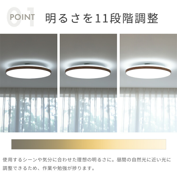 楽天市場】リモコン付き LEDシーリングライト 12畳用 ルクサンク【11