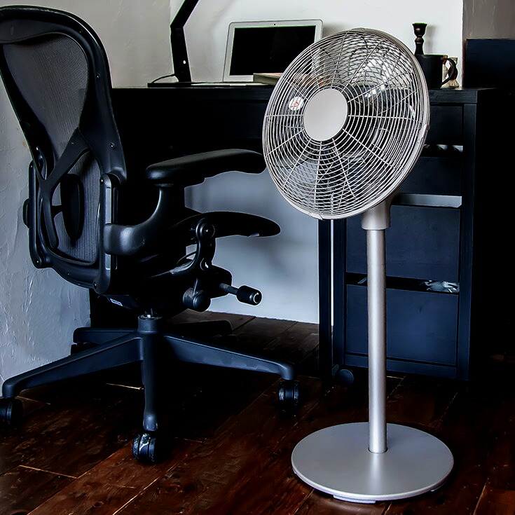 楽天市場】重厚感のあるスチールレトロモダンインテリアリビングファン