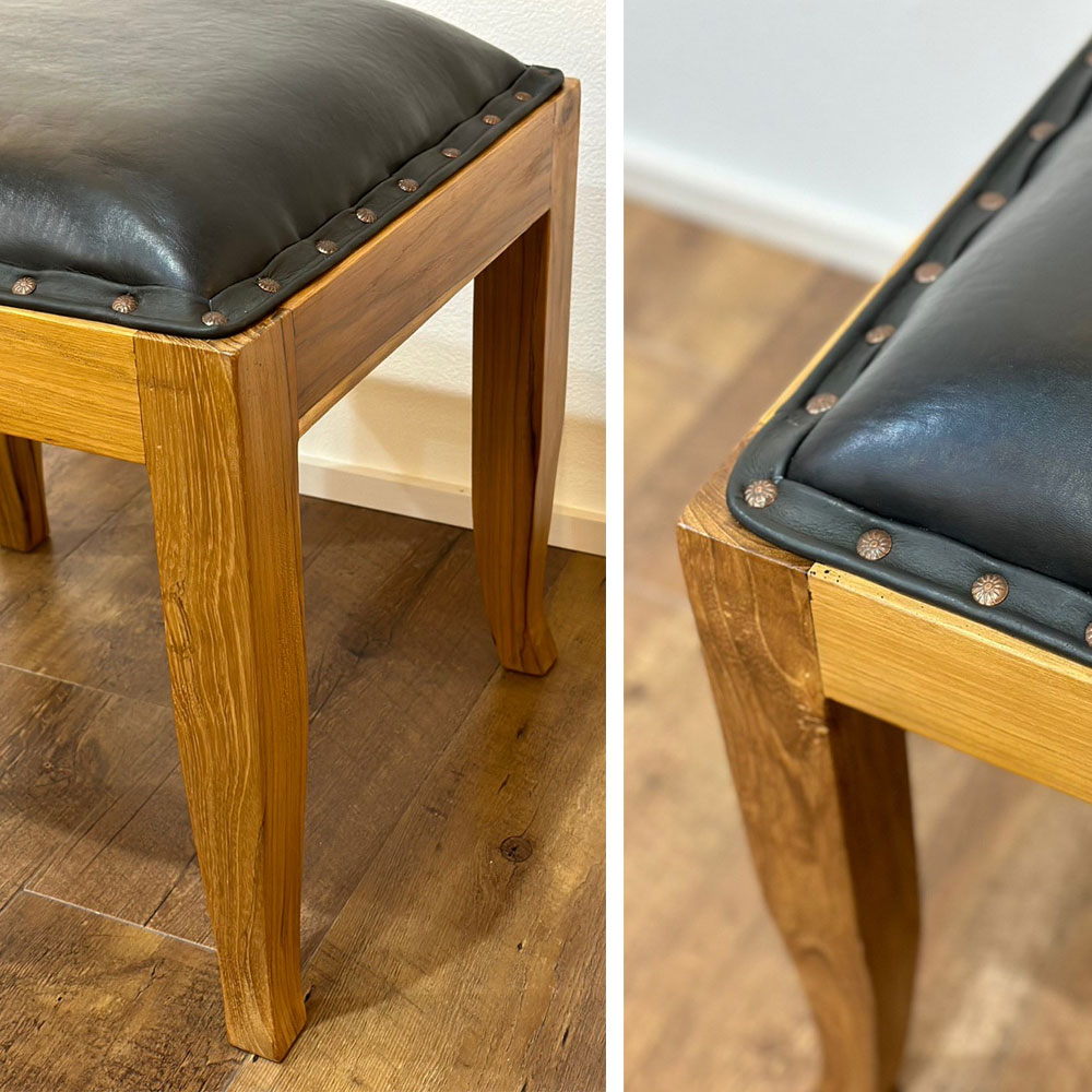 楽天市場】【訳ありアウトレット】チークスツール[送料無料]（※一部