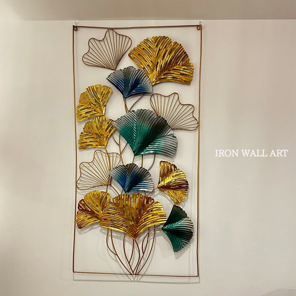 楽天市場】アイアンアート(スクエアフレーム) L120cm ゴールド 特大