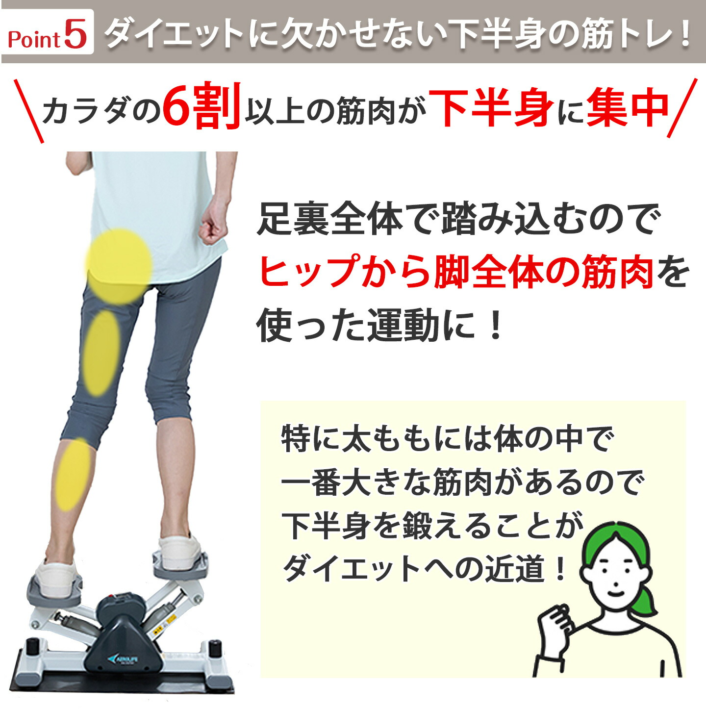 楽天市場】【公式店】 ステッパー サイドステッパー 静音 ダイエット