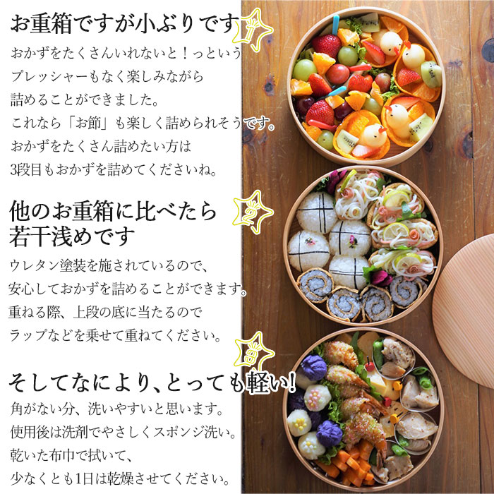 楽天市場】【2点で5％OFFクーポン配布中】 重箱 3段 おしゃれ 大館工芸