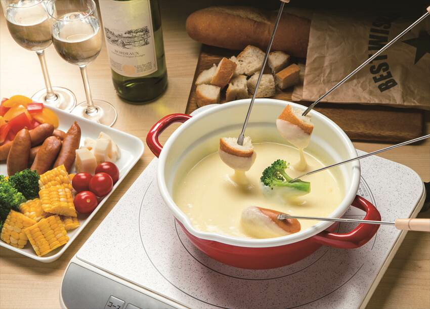 楽天市場】【楽天スーパーSALE 10%OFF】ホーロー フライ＆フォンデュ鍋