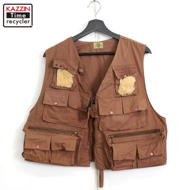 楽天市場】70s ヴィンテージ Ideel フィッシングベスト 古着 ☆ メンズ