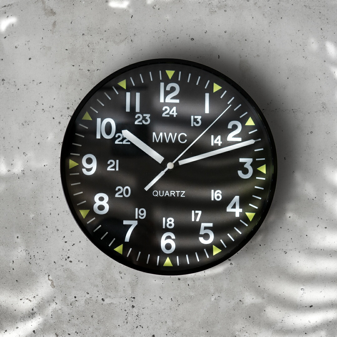 楽天市場】時計 壁掛け 掛け時計 おしゃれ 北欧 ミリタリーウォッチ