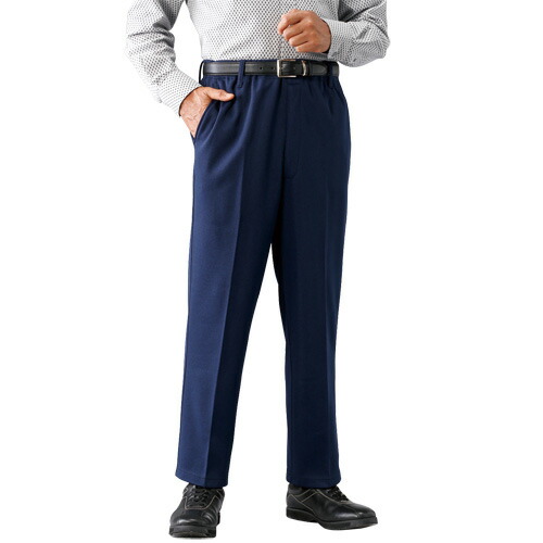 楽天市場】裏起毛パンツ メンズ シニア 秋冬 日本製 杢調あったか裏