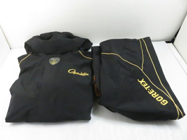 楽天市場】【中古品】がまかつ ゴアテックス レインスーツ GM-3412 L