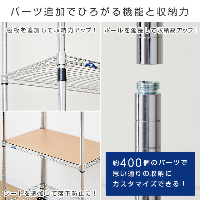 楽天市場】Luminous ルミナス 公式店 ラック スチールラック