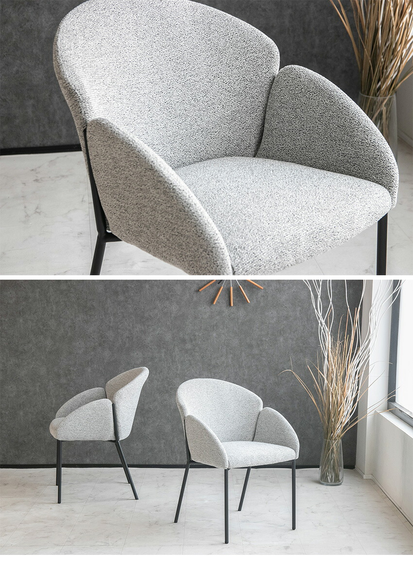 楽天市場】【送料無料】 ダイニングチェア 2脚セット ファブリック