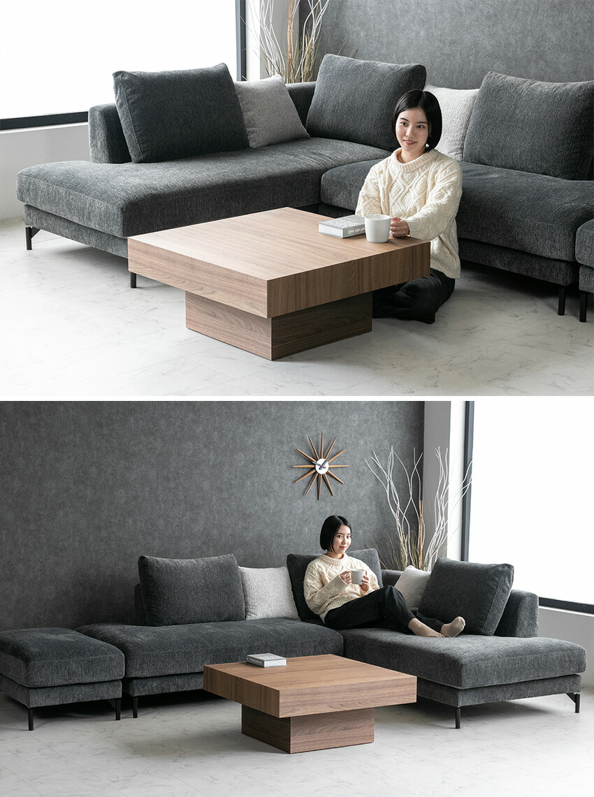 楽天市場】【送料無料】 センターテーブル 引き出し 収納 モダン