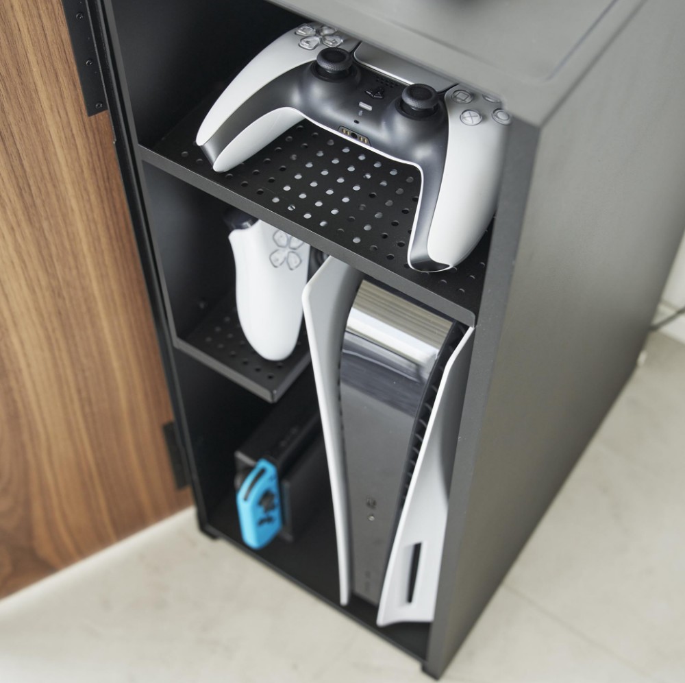 楽天市場】山崎実業 【 ゲーム機収納ラック タワー 】 tower 2109 2110