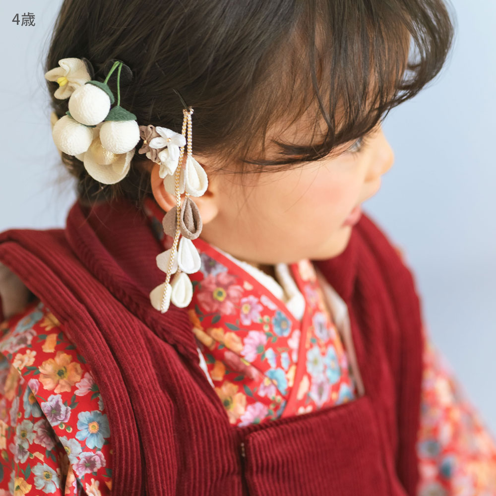 楽天市場】【P5倍＆最大750円OFF】七五三 髪飾り つまみ 細工 髪 飾り