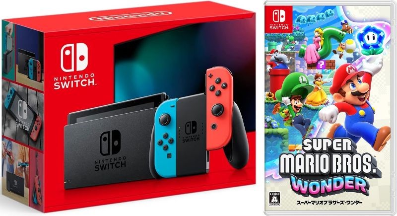 Nintendo Switch Joy-Con(L) ネオンブルー/(R) ネオンレッド」の人気