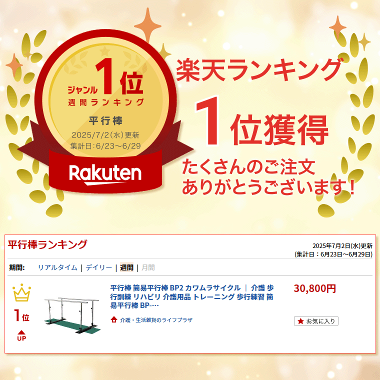 楽天市場】カワムラサイクル 平行棒 簡易平行棒 BP2｜ 介護 歩行訓練